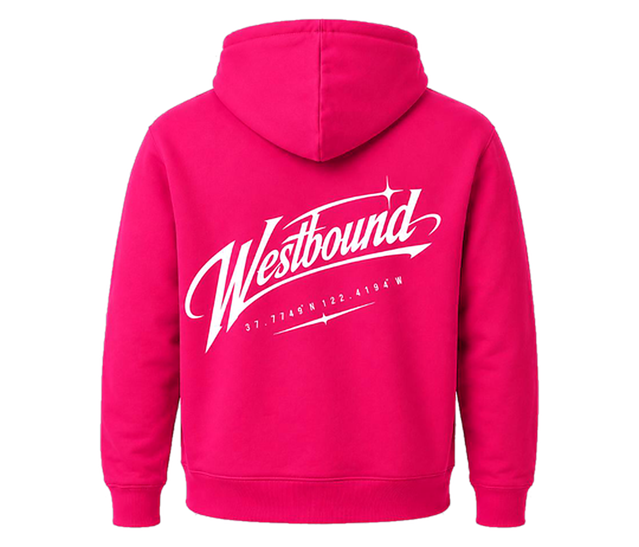 Westbound SF pink hoodie